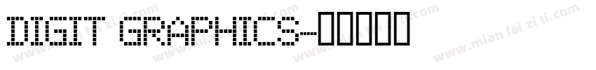 Digit graphics字体转换